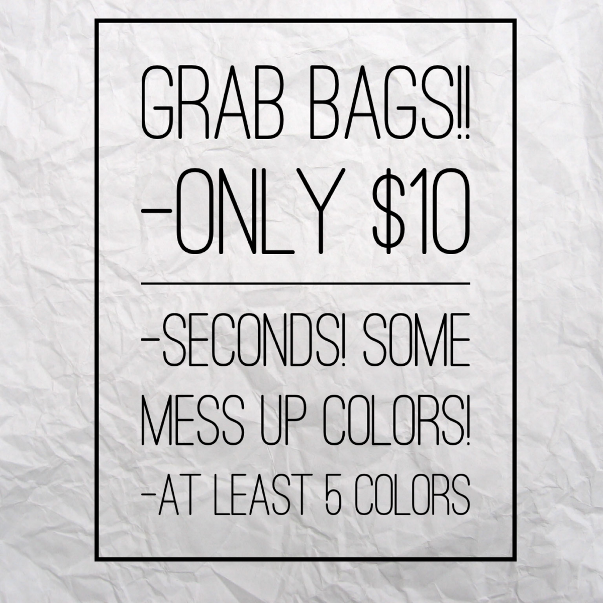 Grab bags! 31PurpleFish Watercolors