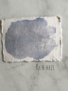 Rain haze