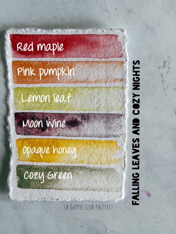 Falling leaves and Cozy Nights PREORDER