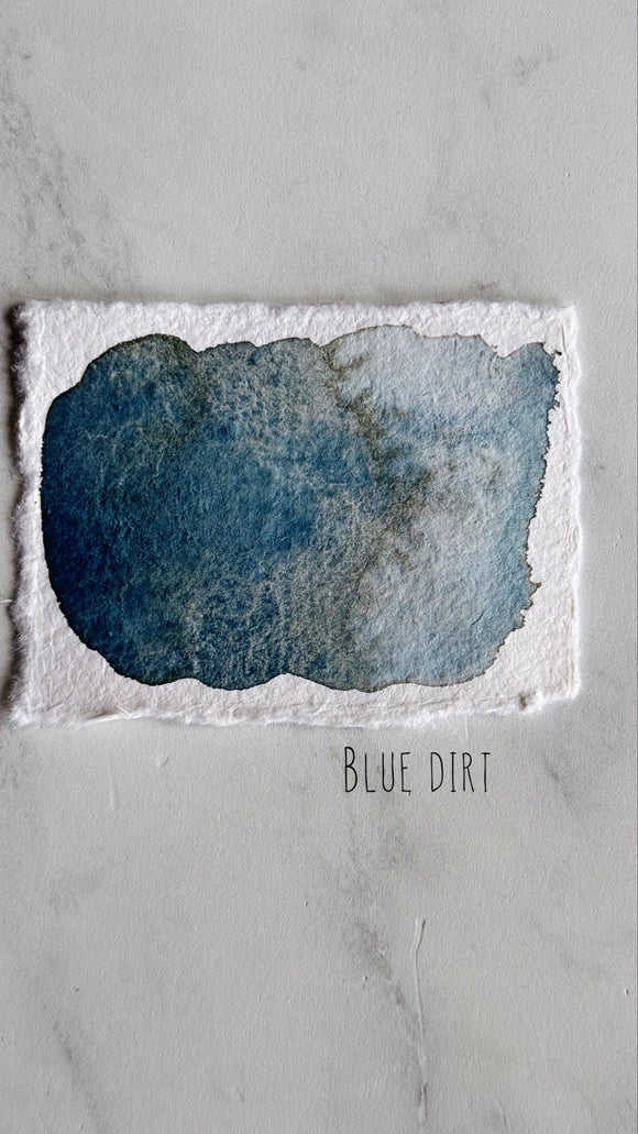 Blue dirt