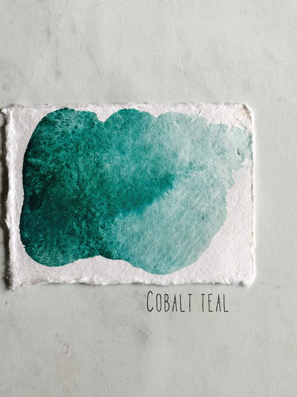 Cobalt teal (seconds)