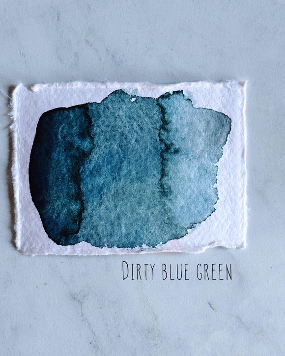 Dirty blue green
