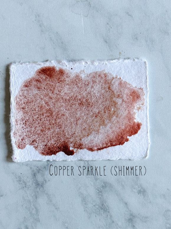 Copper sparkle  (seconds)