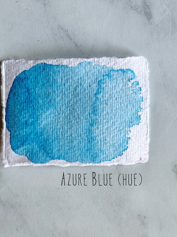 Azurel Blue Azure Blue (Seconds) – 31PurpleFish Watercolors