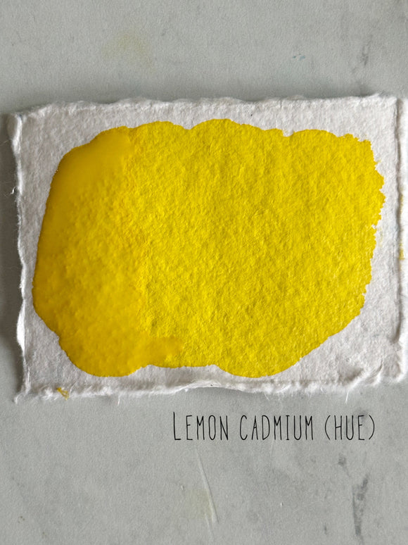 Lemon cadmium (hue) (Seconds)