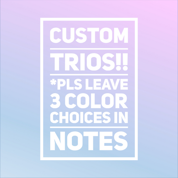 Customs trios