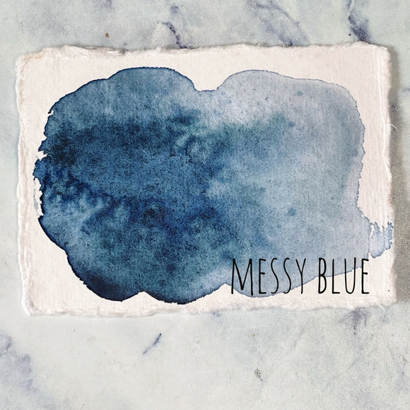 Messy Blue