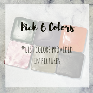 Pick your 6! color palette