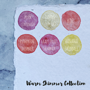 Warm shimmer collection